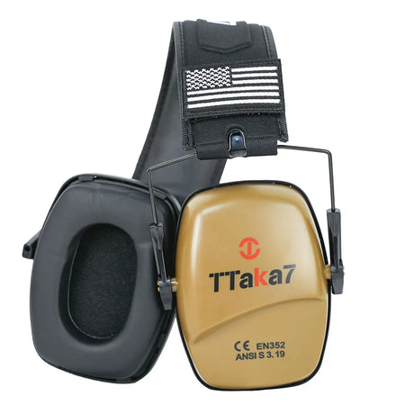 Tactical Electronic Shooting Earmuff &ndash; Noise Reduction New brown