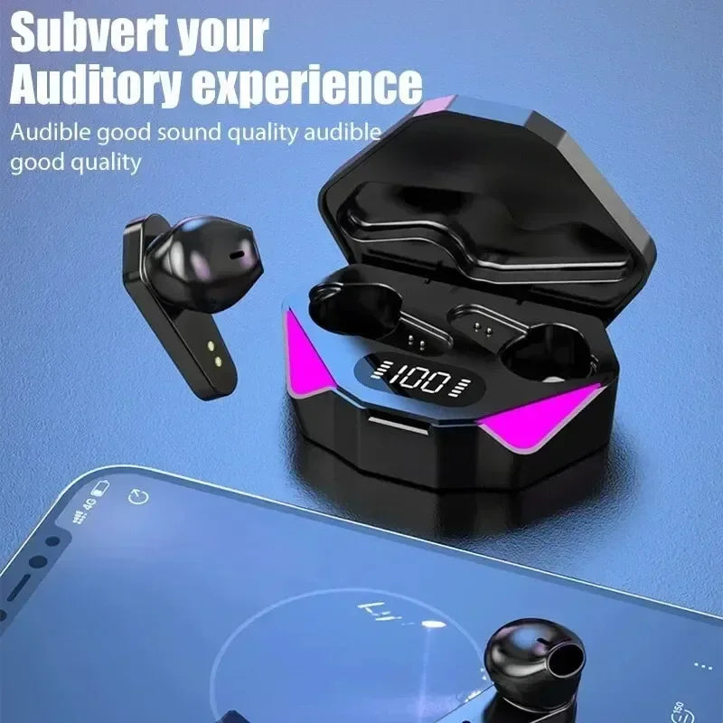 X15 TWS Bluetooth Gaming Earbuds with 65ms Low Latency and Mic