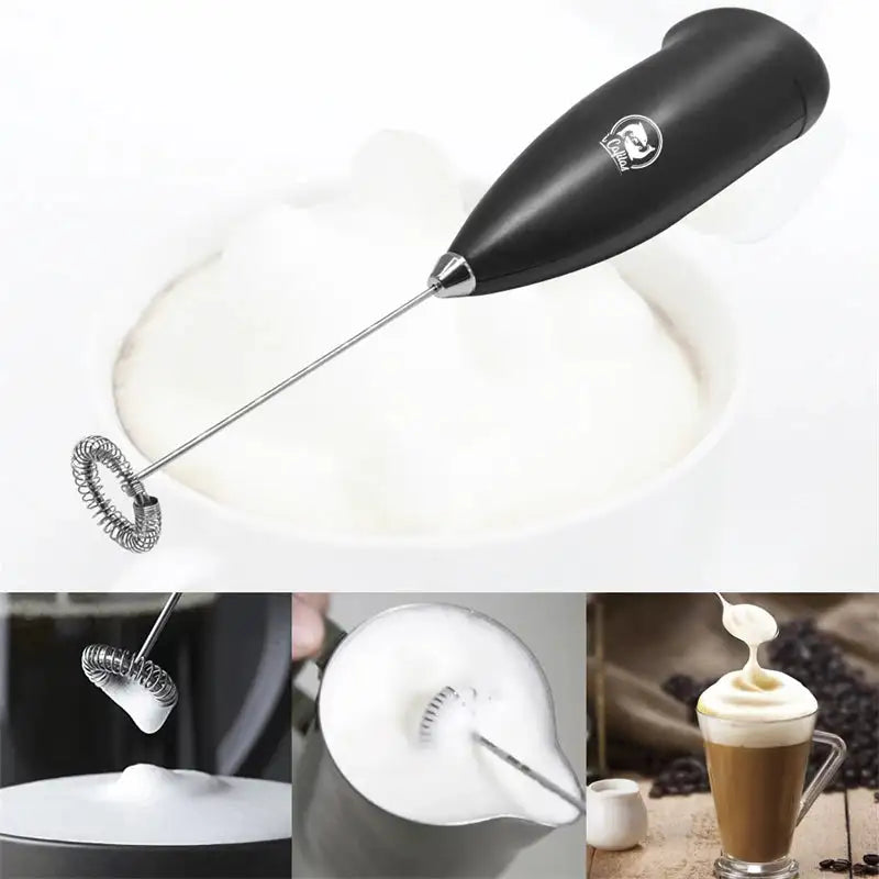 Electric Handheld Milk Frother Mini Foamer For Coffee
