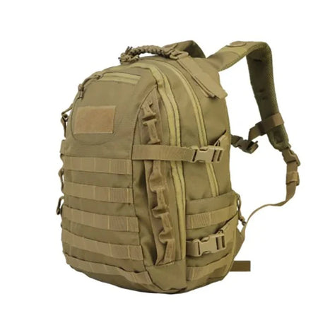 35L Tactical Backpack &ndash; Soft Back Comfort For Outdoors khaki / 16 inches