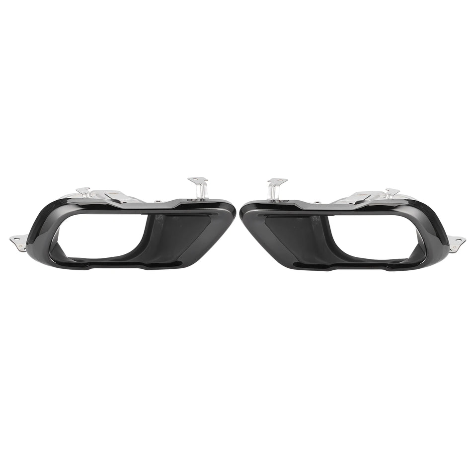 Savjeti za ispušne cijevi za BMW X5 G05 M Sport, krom crni, 304 nehrđajući čelik, polirana završna obrada