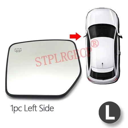 For Jeep Compass Patriot 2011-2017 LH RH Driver Rear View Side Mirror Lens Door Wing Mirrors Glass with Heating by InterCyprus Trading Ltd