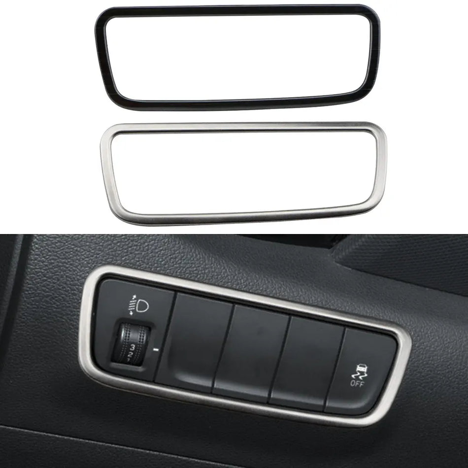 Hyundai Kona Encino Kauai Преден ключ за фарове Капак за облицовка от неръждаема стомана