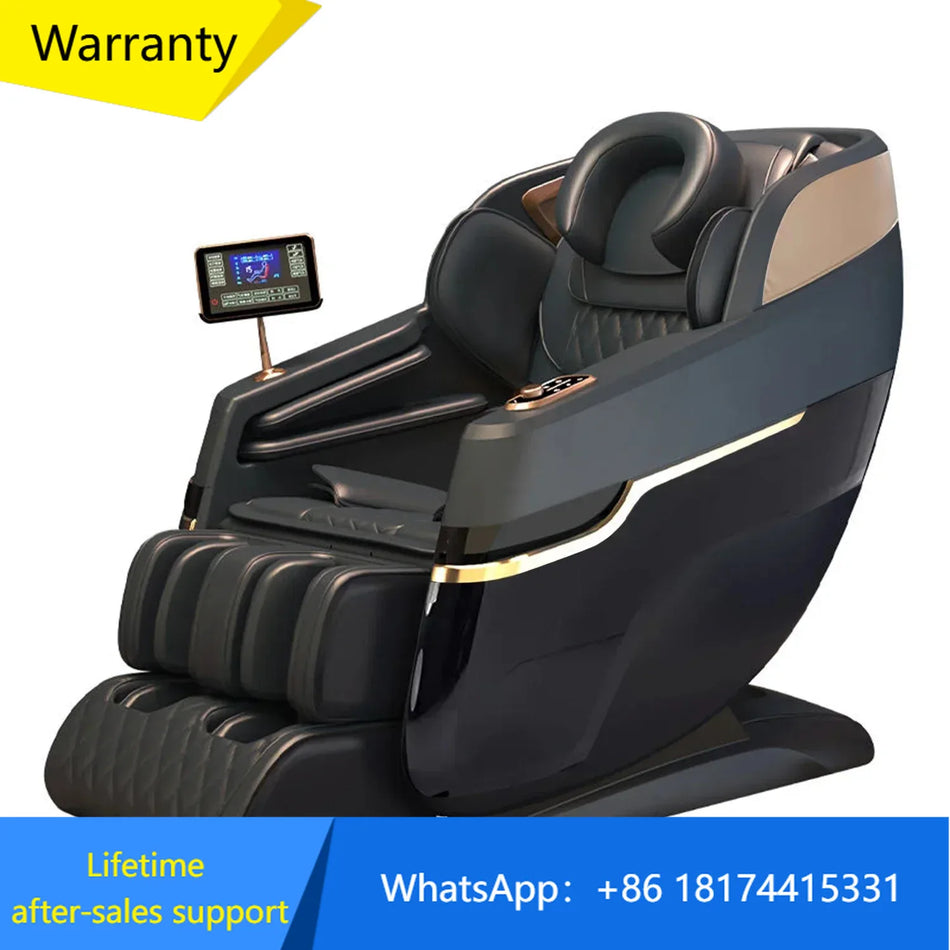 4D SL Track Masážní Křeslo Zero Gravity Celotělové Airbag 3Y