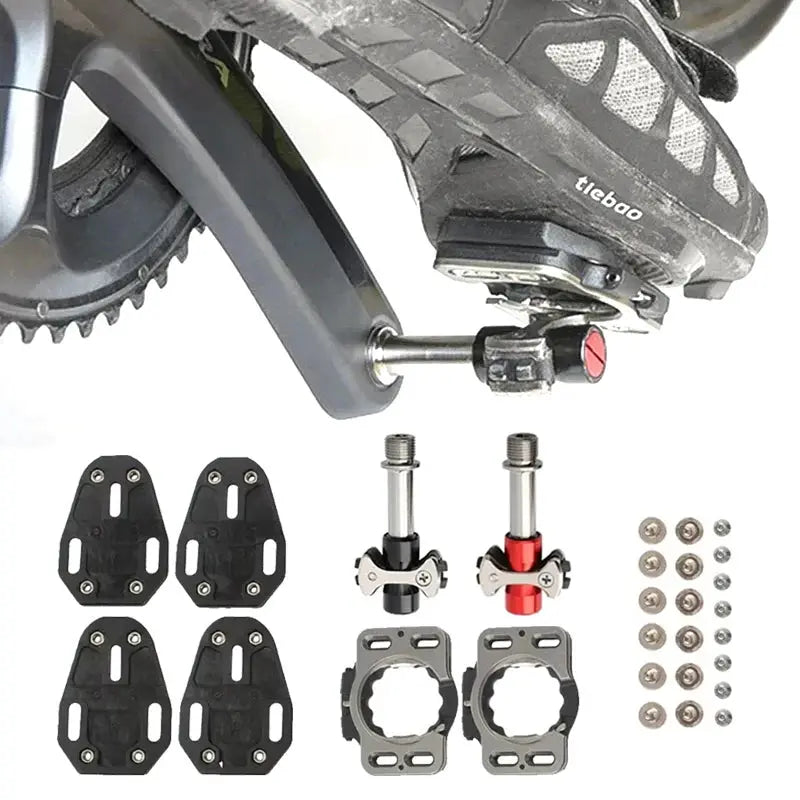 Speedplay Zero Bicycle Pedal Self-lock Titanium Alloy Racing Pedals Professional Road Cycling Pedals 0-15 Degree Road Bike Parts by InterCyprus Trading Ltd