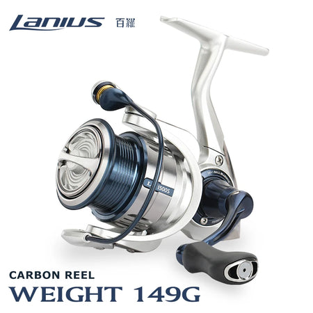 TSURINOYA Ultralight Carbon Spinning Fishing Reel LANIUS - Lightweight Precision for Serious Anglers