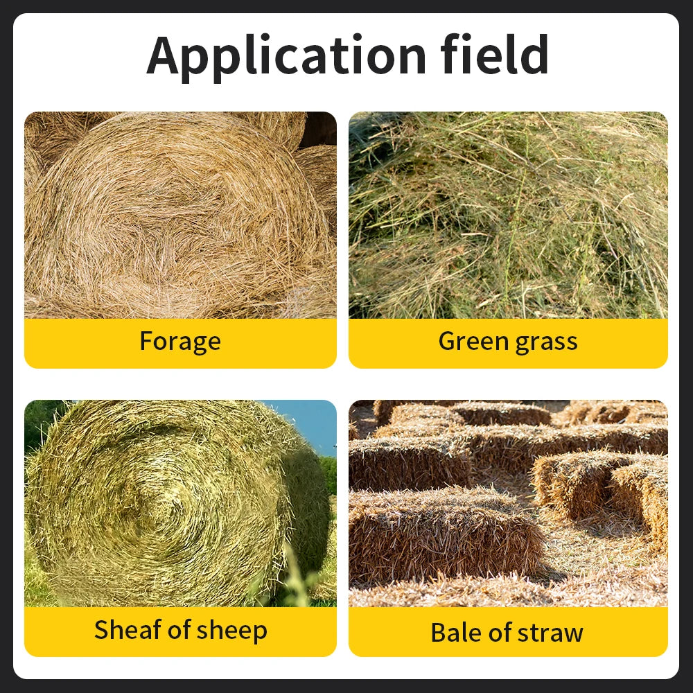 KMS680H Portable Hay Moisture Meter - HD LCD Screen