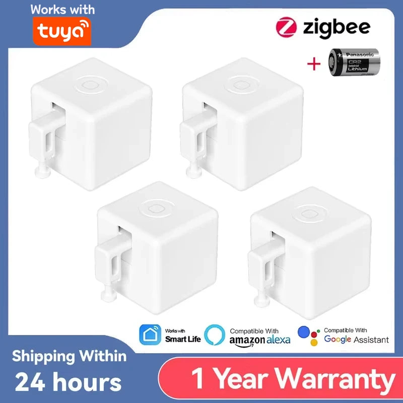 Έξυπνος ZigBee Διακόπτης Ρομπότ Δακτύλου με Έλεγχο μέσω Εφαρμογής και Υποστήριξη Alexa