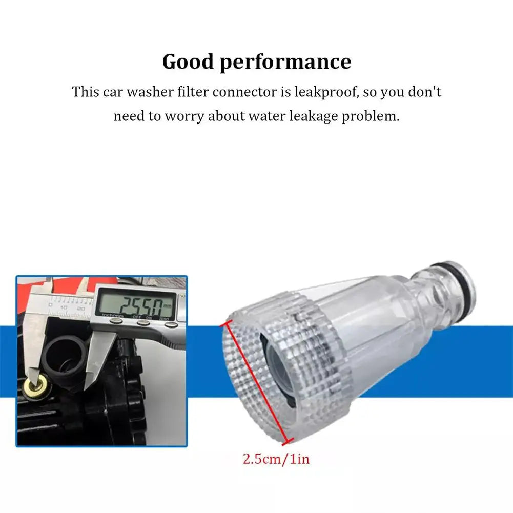 Machine Water Filter Connector &ndash; High-Pressure Fitting for Karcher Pressure Washers
