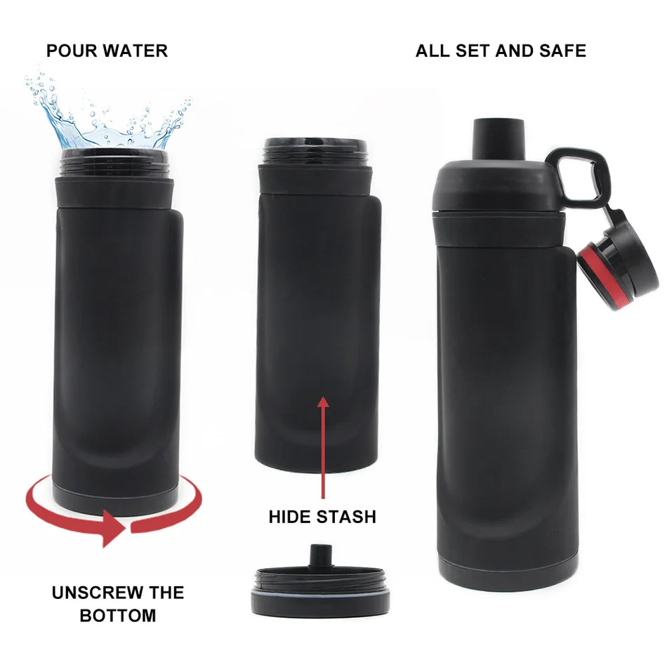 Diversion Water Bottle Hidden Safe &ndash; Hidden Compartment