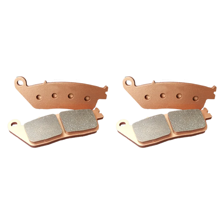 Copper Sintering Brake Pads &ndash; High Temp Resistance 850C Front 2 pair