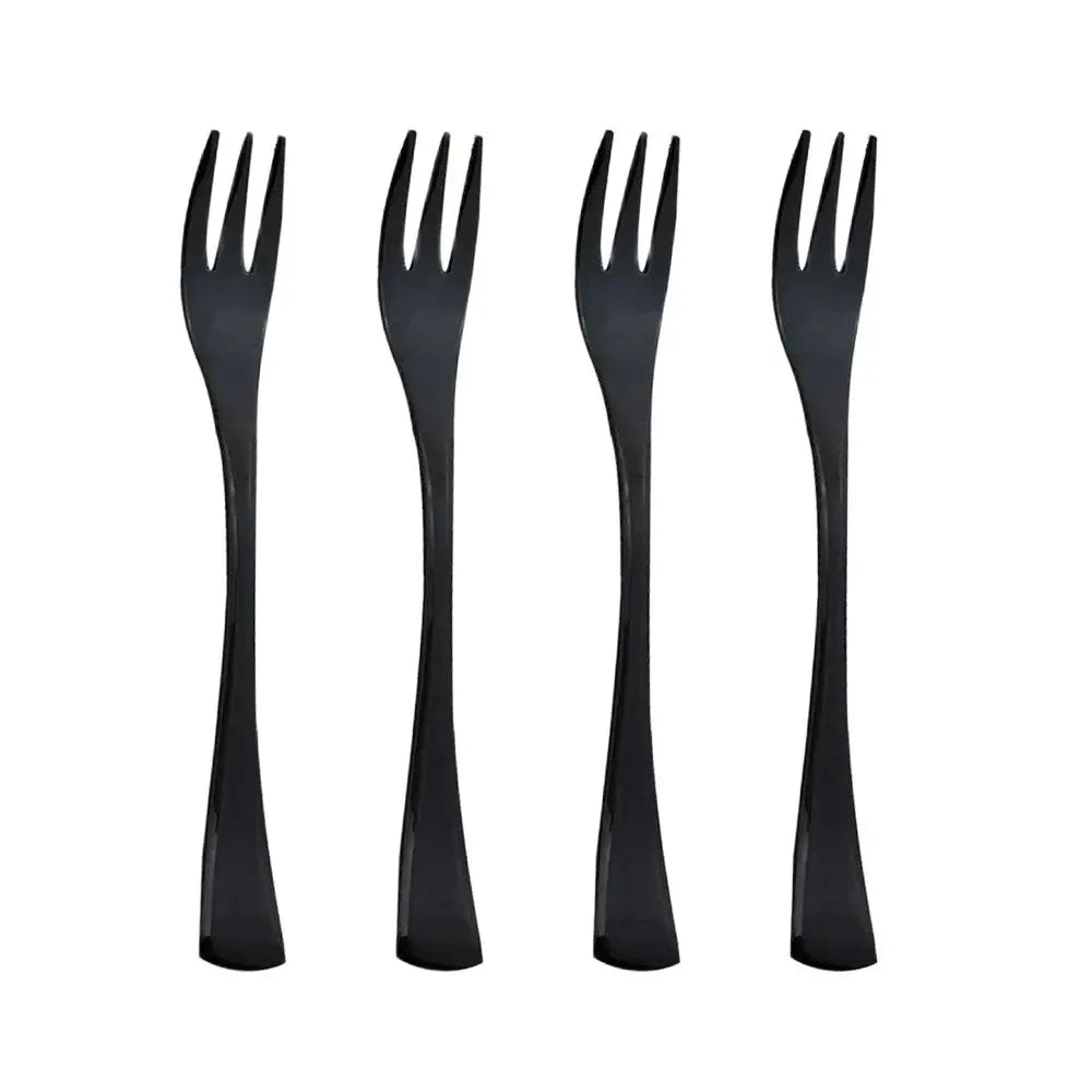 KNGZI 4 Pcs Cake Fork Set &ndash; Premium Stainless Steel Design Default Title
