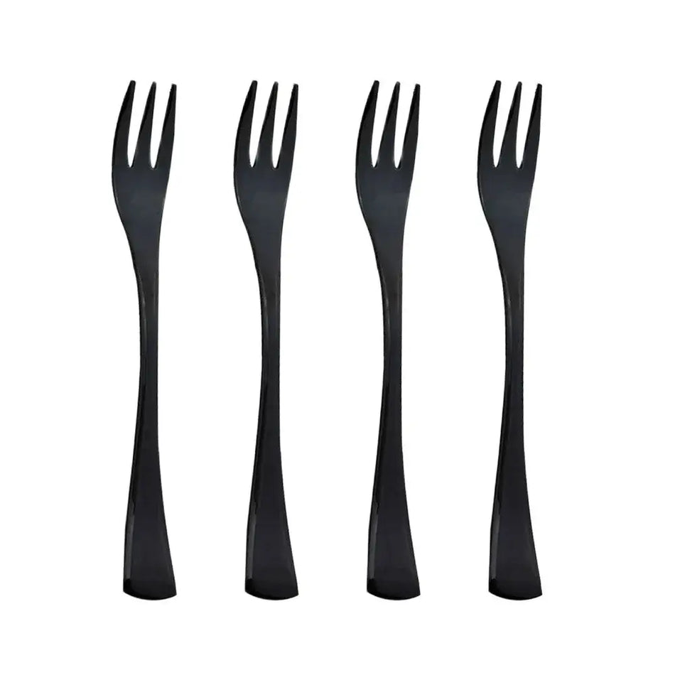 KNGZI 4 Pcs Cake Fork Set &ndash; Premium Stainless Steel Design Default Title