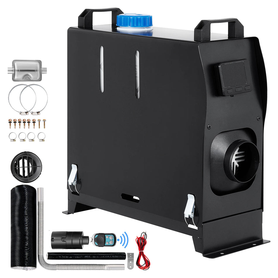 8KW Dieselowy Grzejnik Powietrzny Parkingowy do Ciężarówek z Wyświetlaczem LCD 12V