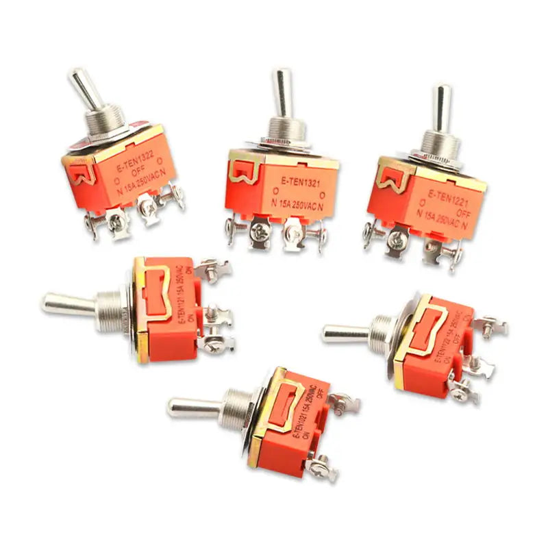 Toggle Switch Rocker Switches E-TEN1021 E-TEN1121 E-TEN1122 E-TEN1221 E-TEN1321 E-TEN1322 &ndash; Self-Locking Waterproof Design