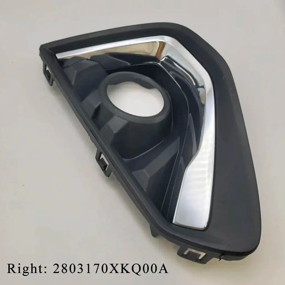 Front Fog Light Bezel Trim Set Pair for Haval F7 F7x 2018-2022 by InterCyprus Trading Ltd
