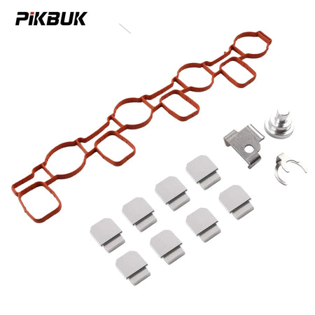 PIKBUK Swirl Flap Removal Delete Set Gasket P2015 for VW Audi Seat Skoda 2.0 TDI CR Plastic Manifold 03L129711AG by InterCyprus Trading Ltd