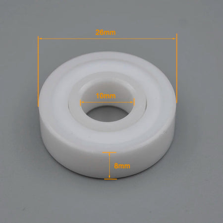 Ceramic Bearing 6000 Series 2RS &ndash; Ultra Low Friction 6000-2RS 10x26x8mm / CHINA