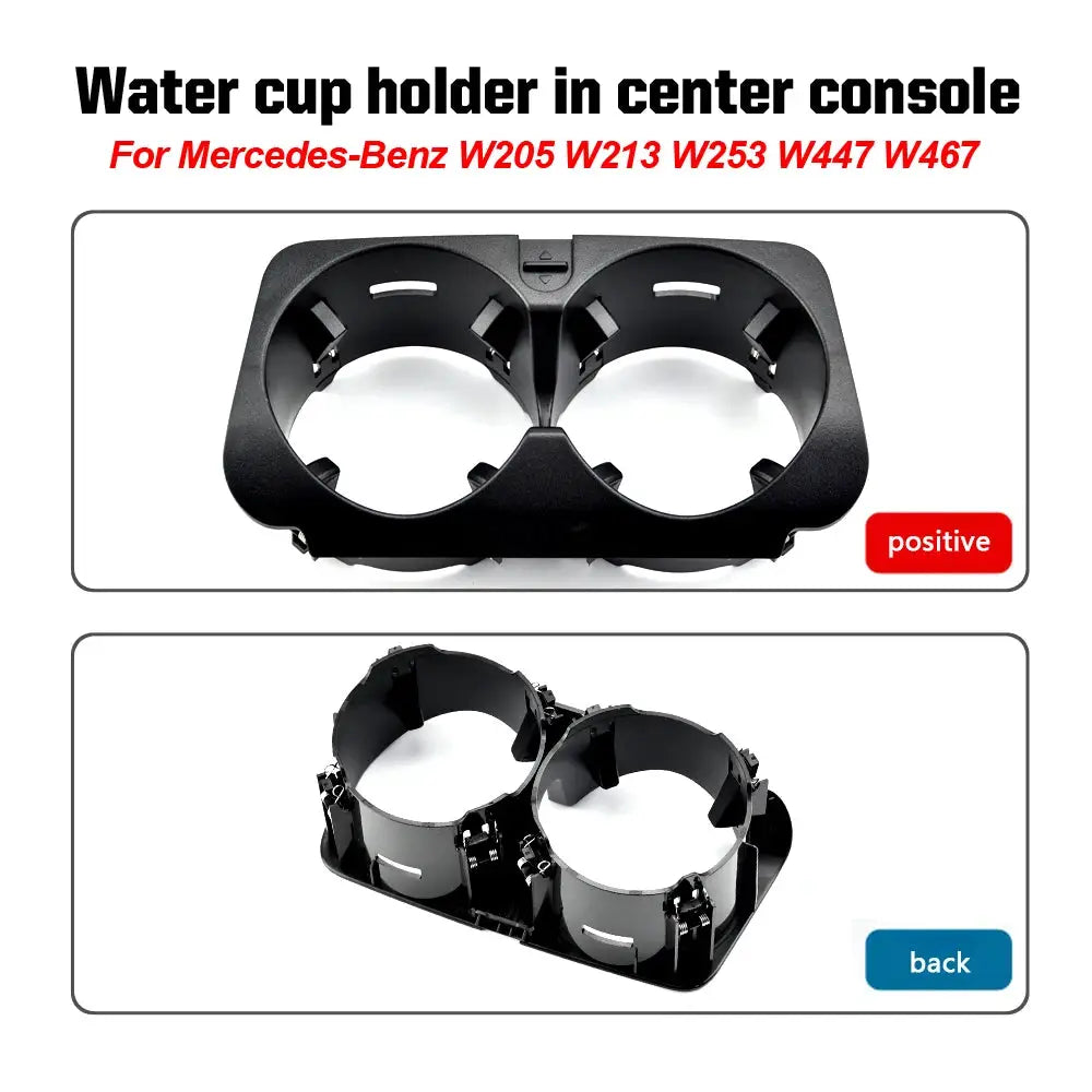 Center Console Cup Holder Insert For Mercedes-Benz W253 GLC Class by InterCyprus Trading Ltd