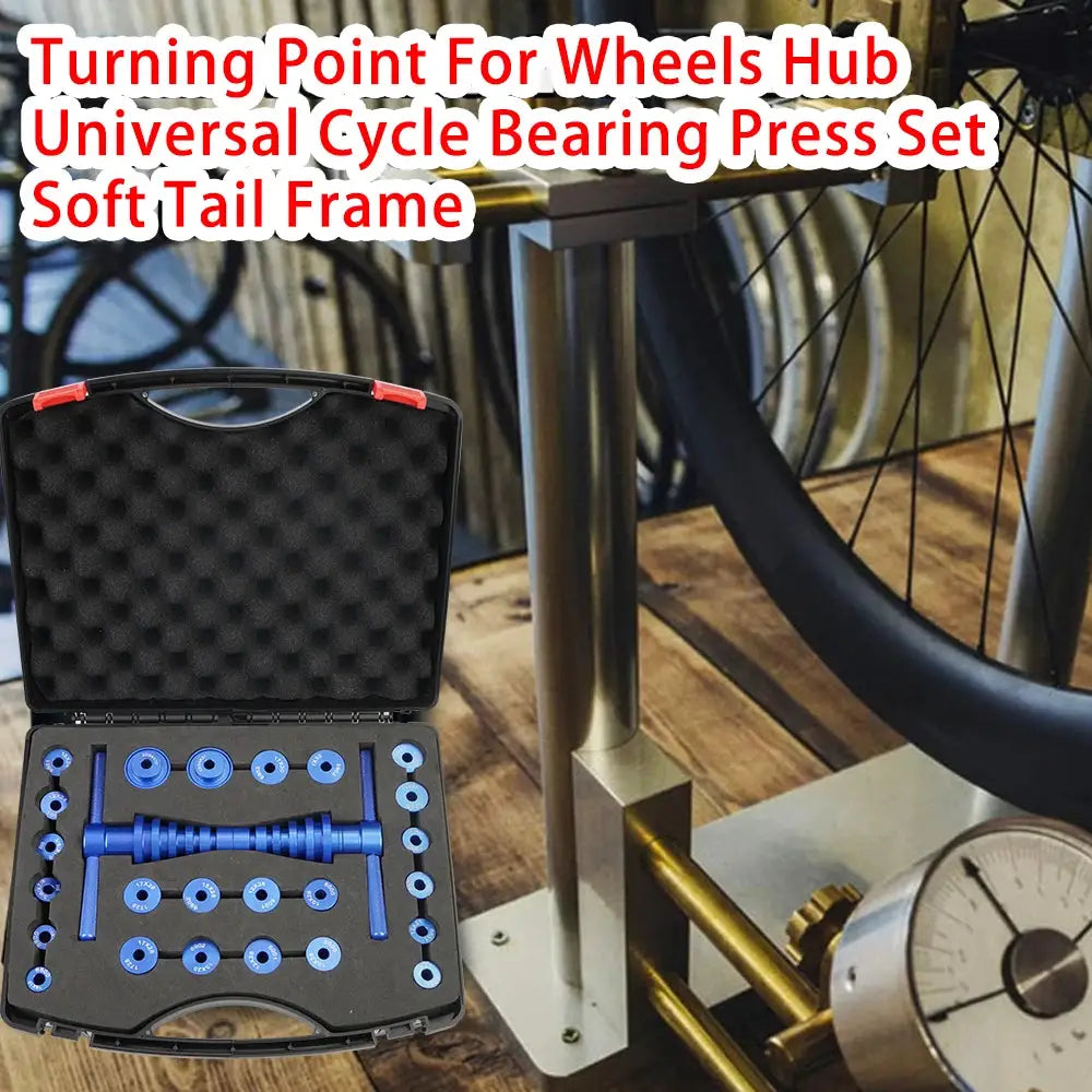 Bicycle Bearing Press Set For Wheels/Hub BB Axis Installation Kit Bike Soft Tail Frame Turning Point Bearing Hub Assembly Tool by InterCyprus Trading Ltd