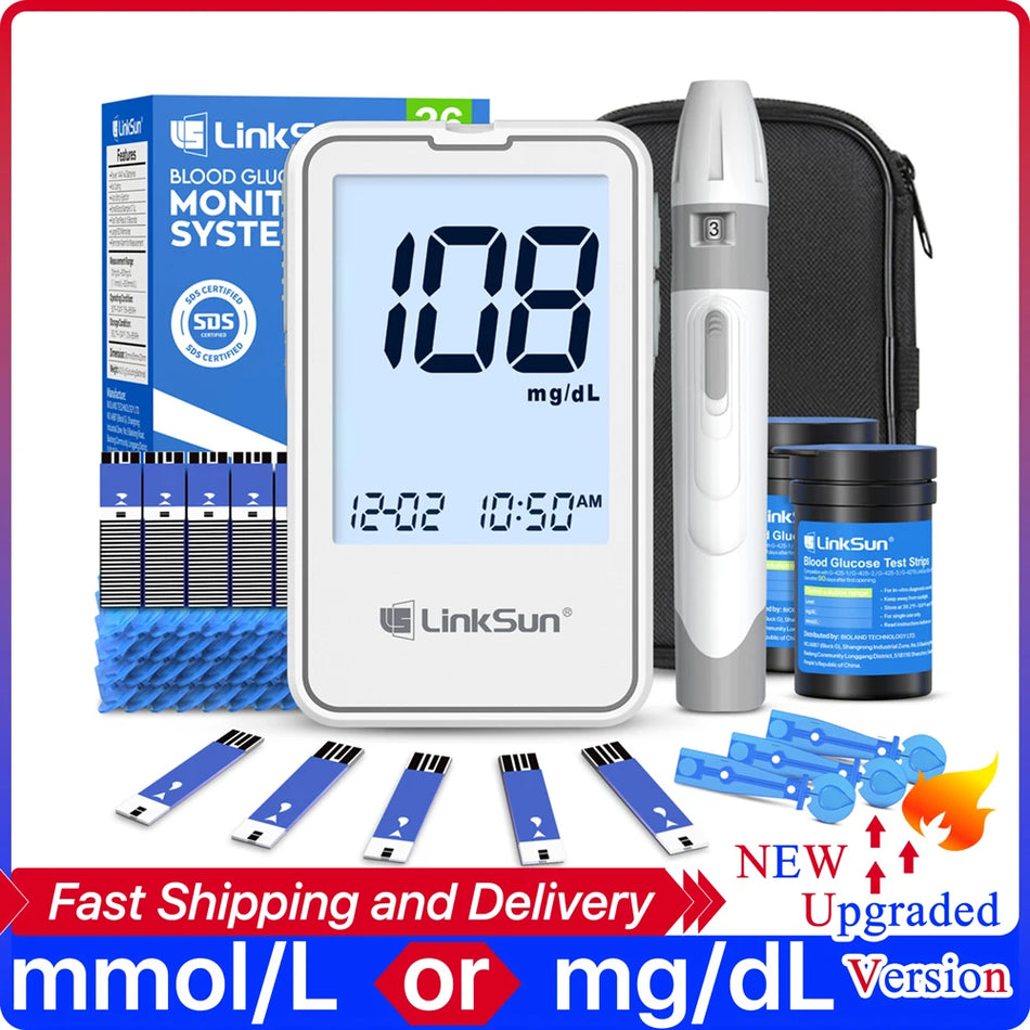 G-425-2 LinkSun Blood Glucose Meter &ndash; Fast and Accurate Blood Sugar Testing