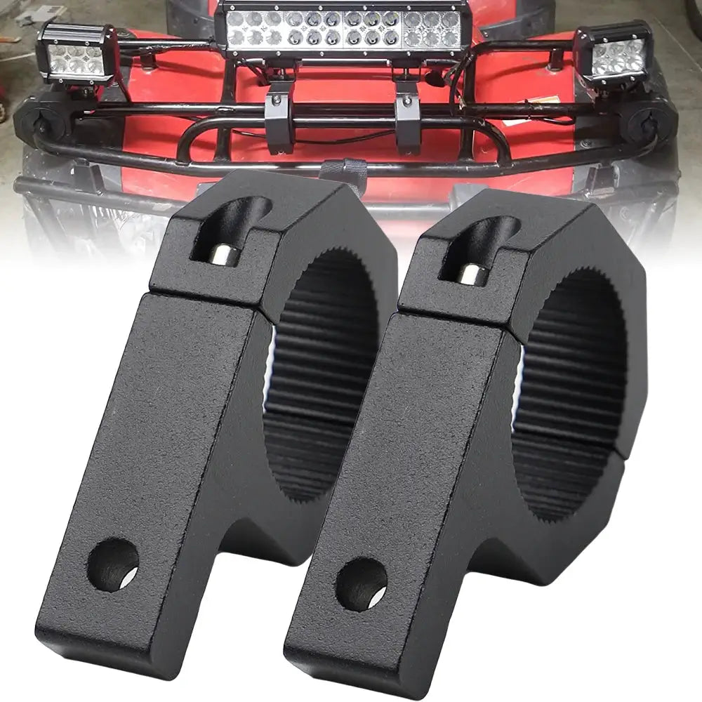 Off-Road LED Light Bar Mounting Bracket Kit for 1"/1.5"/1.75"/2" Universal Aluminum ATV UTV Motorcycle Truck Whip Light Mount by InterCyprus Trading Ltd