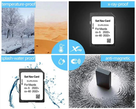 32GB SD Map Card Mazda CX-5 2022 &ndash; Faster Navigation