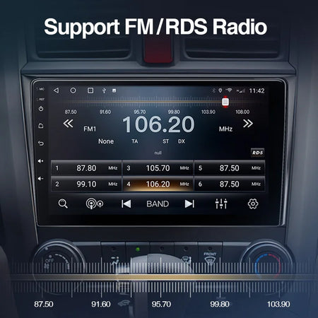 AKAMATE 9Inch Android Car Radio 2 Din &ndash; WiFi Bluetooth GPS