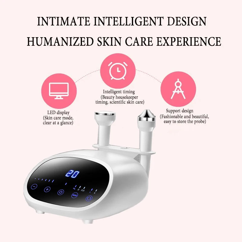 Three-In-One Ultrasonic Facial Massager &ndash; Deep Cleansing