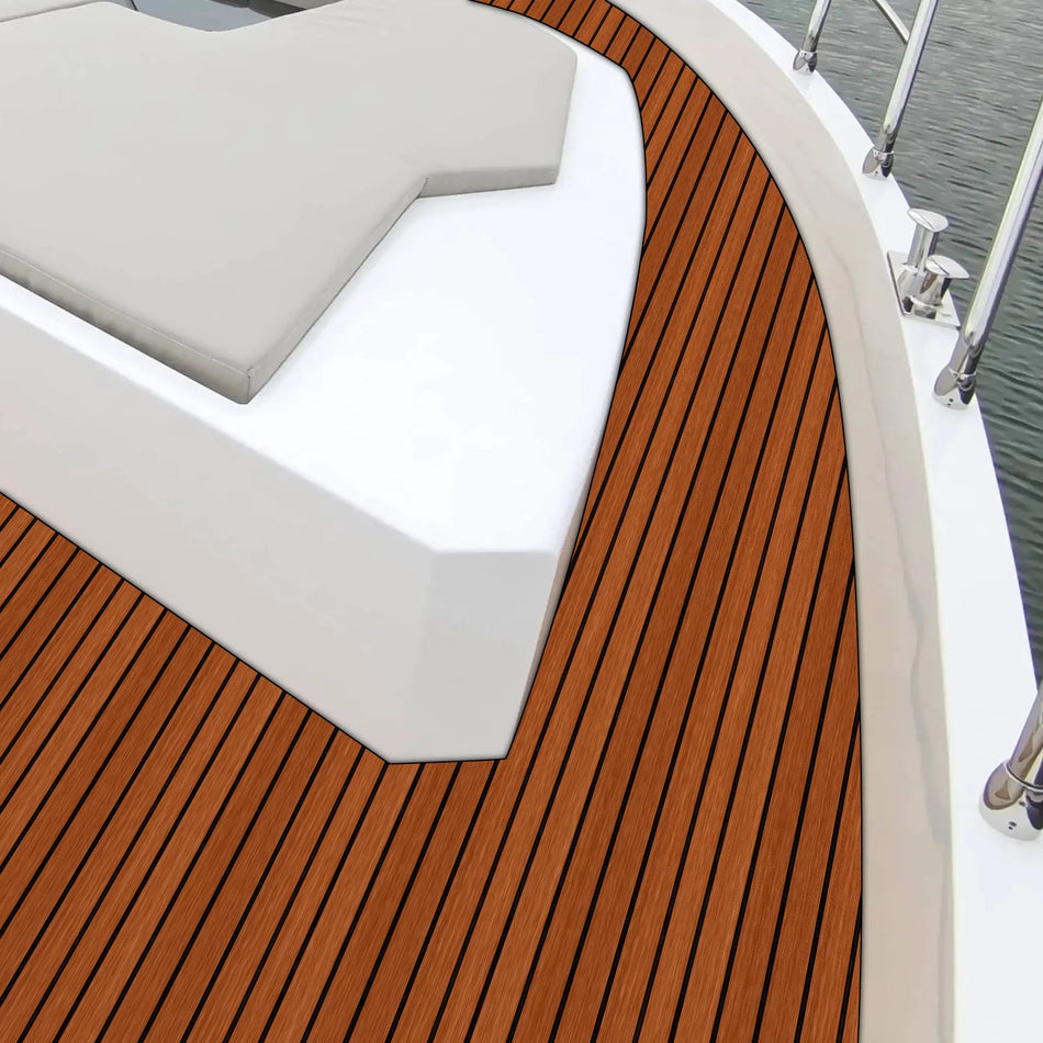 EVA Foam Boat Faux Teak Non Slip Self Adhesive Mat