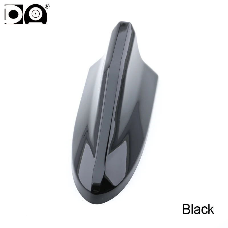 Universal 7D Shark Fin Antenna &ndash; High-Performance Radio Signal Black