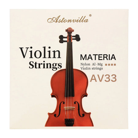 Astonvilla 4/4 Violin Strings E-A-D-G &ndash; High Quality Core AV33