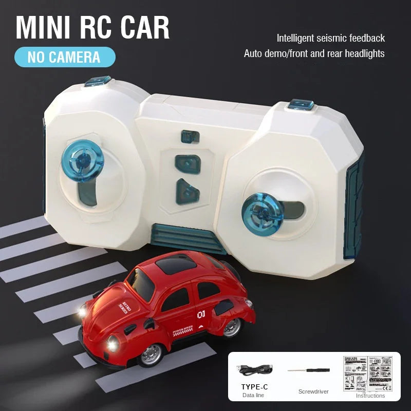 Mini RC Car with Camera &ndash; Fun Remote Control Racing Experience RED