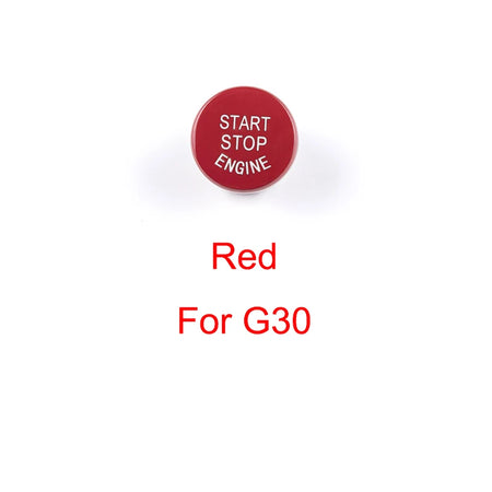 G30 G31 Red Engine Start Stop Switch Push Button Replace Cover for BMW 5 Series G30 G31 by InterCyprus Trading Ltd