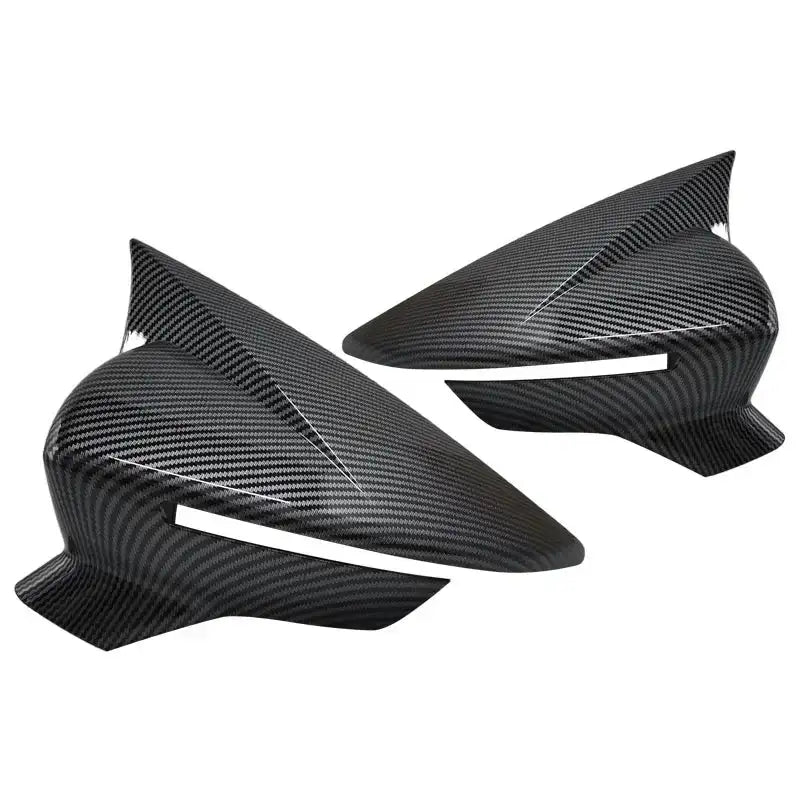 Seat Leon Mk3 5F Piano Black Mirror Covers 2Pcs 2013-2019