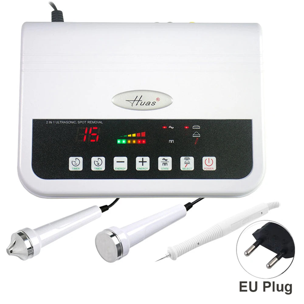 Anti Aging Ultrasonic Facial Massager &ndash; For Youthful Skin 3 Heads-EU Plug