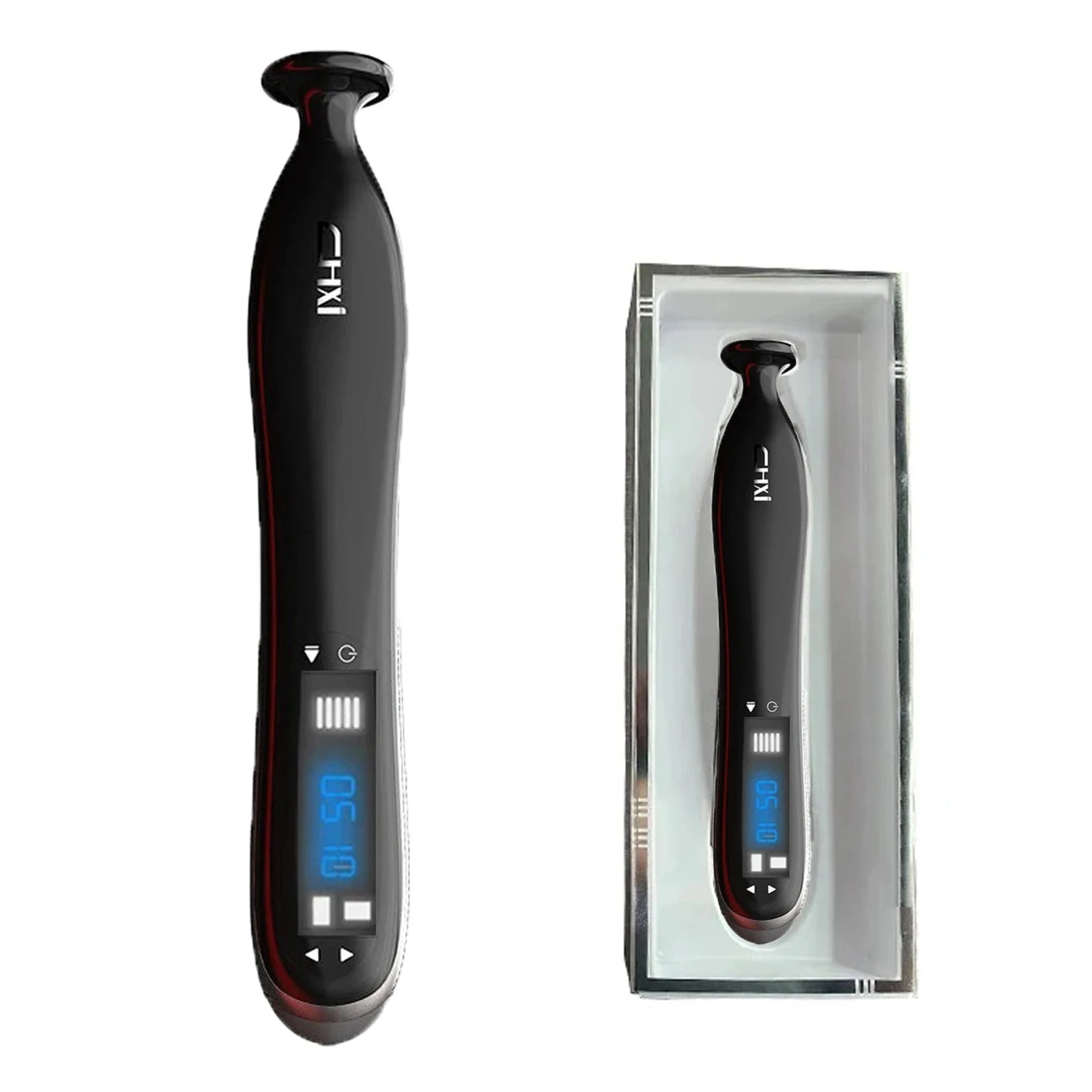 Blue Light Plasma Pen - Acne And Wrinkle Therapy System Black With Box