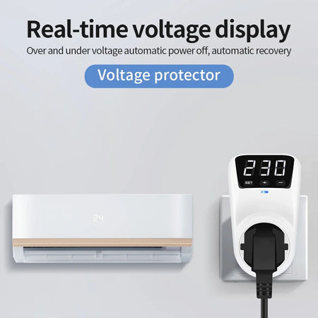 HLP02 Digital Voltage Protector &ndash; Overcurrent Protection