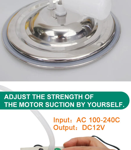 MDD-218 &ndash; 12V Pulsating Milking Pump for Cow and Sheep