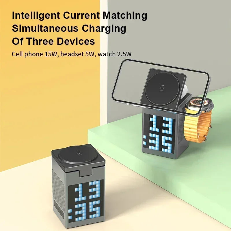 6 In 1 Magnetic Wireless Charger &ndash; Fast Wireless Charging