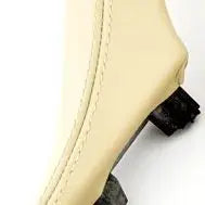 Manija de puerta del pasajero interior en cuero para BMW Serie 5 F10 F11 F18