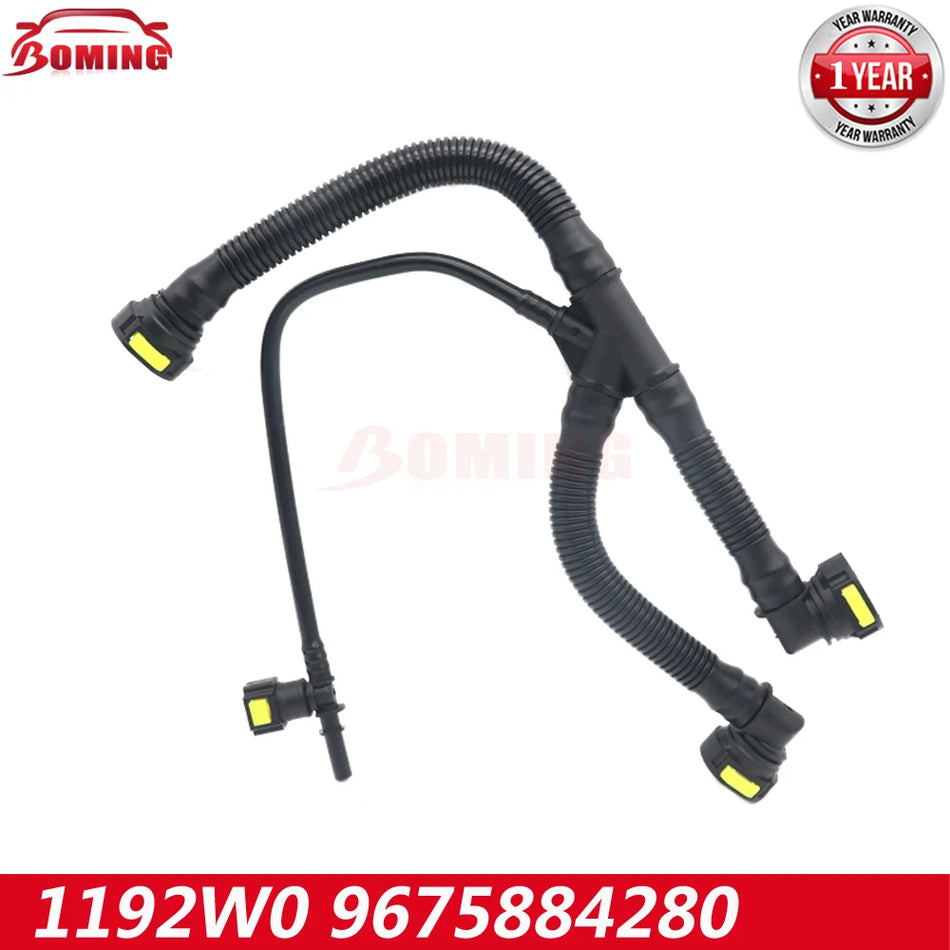 Kreka ventilācijas caurules Citroen Berlingo C2 C3 C4 Xsara un Peugeot 206 308
