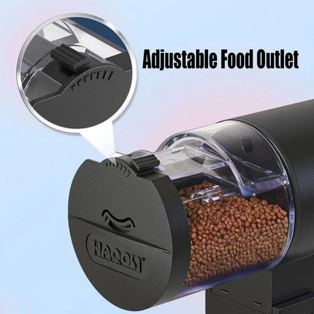 Automatic Fish Feeder for Aquariums - Easy Setup, 100ml Capacity