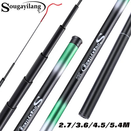 Sougayilang Telescopic Carp Fishing Rod - Ultra Light &amp; Portable