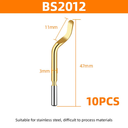 Edge Cutter Deburring Tool for Smooth Finishes on Metal, Plastic, and Wood BS2012