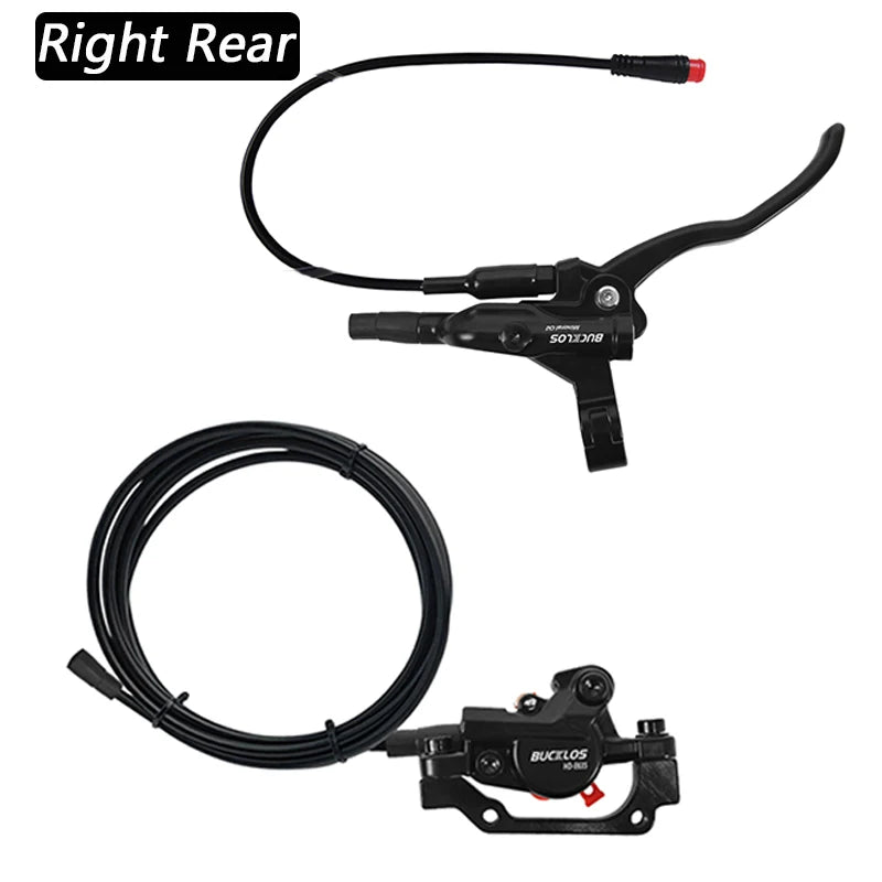 BUCKLOS Hydraulic Disc Brake Set for E-Bikes and Scooters Rear Brakes
