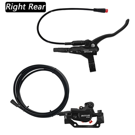 BUCKLOS Hydraulic Disc Brake Set for E-Bikes and Scooters Rear Brakes