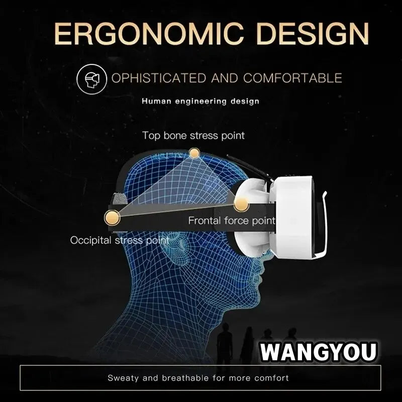 G05 Adjustable 3D VR Shinecon Glasses for Smartphones