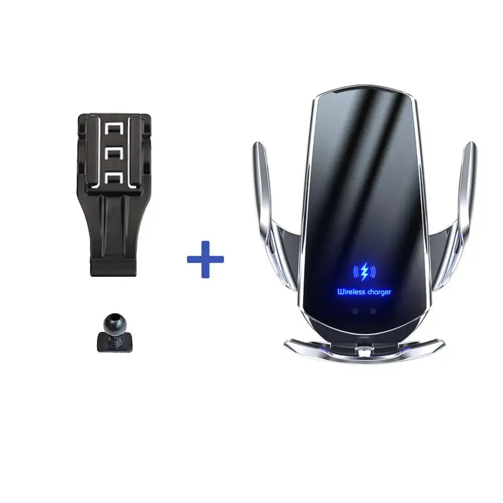 VW Polo Phone Holder With Wireless Charging Base 2019-2023 Base and holder 4