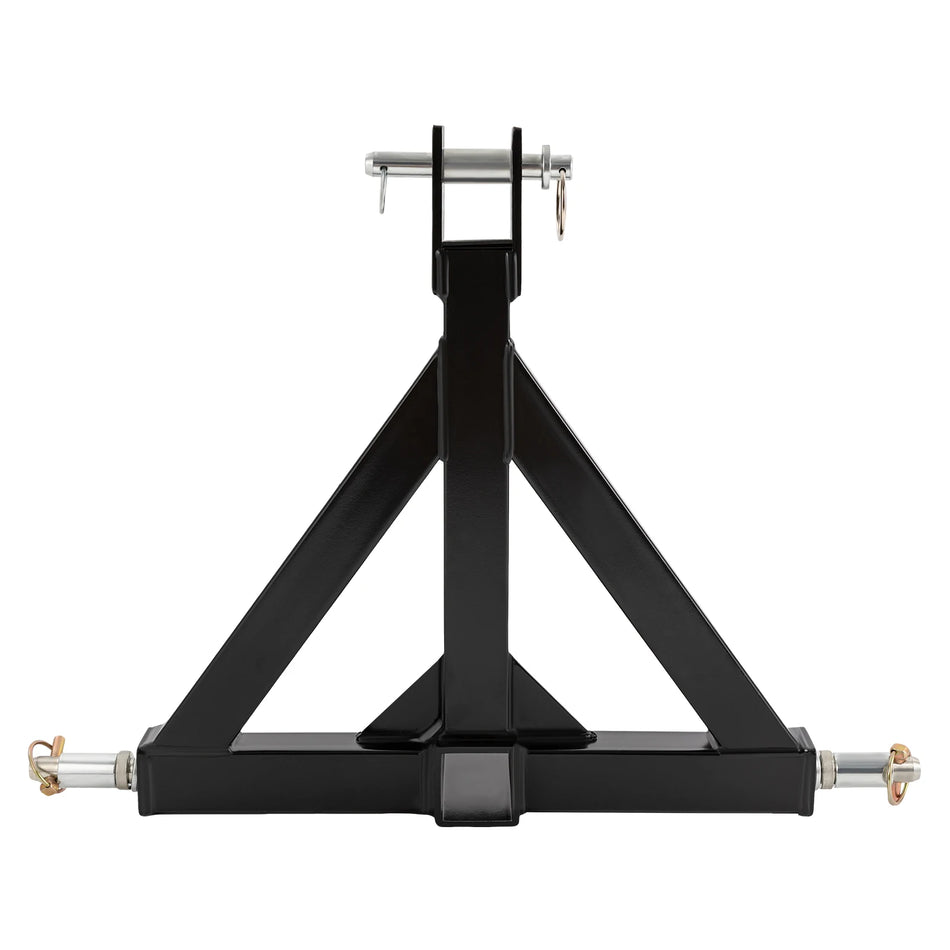 Enganche de remolque de 3 puntos con receptor de 2 pulgadas para tractor